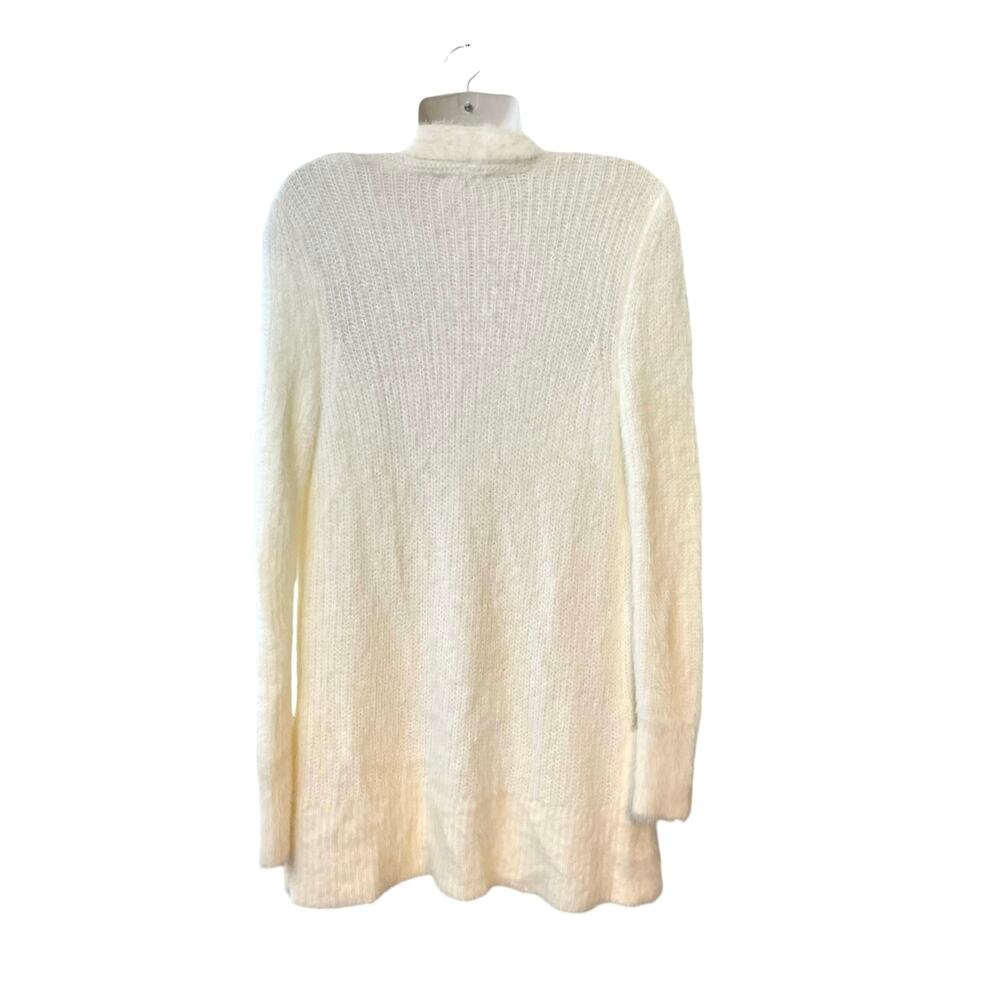 Marled Anthropologie Women's Cream Open Front Super Soft Cardigan Sweater Size S - Picture 2 of 11